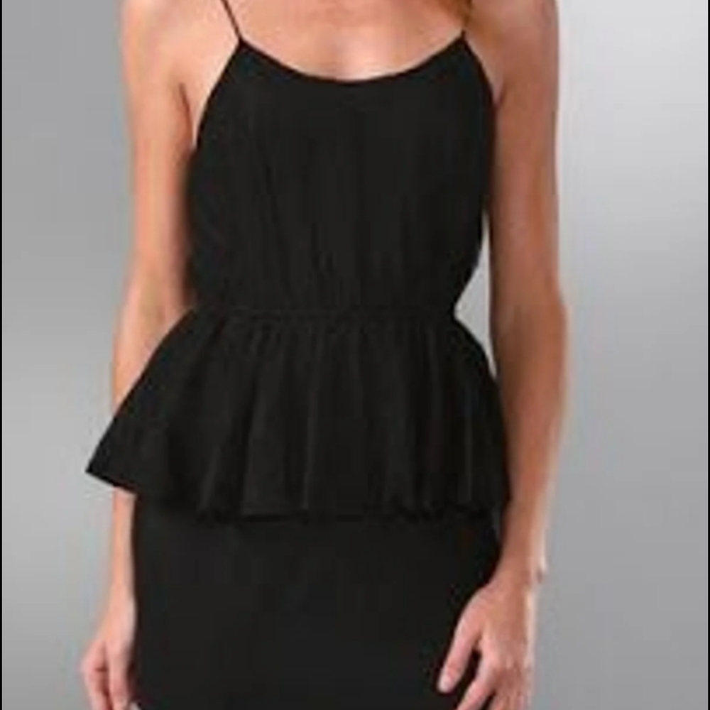 Caroline Hedaya Peplum Dress